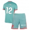 Atletico Madrid Samuel Lino #12 Uit tenue voor kinderen 2024-25 Korte Mouwen (+ broek)