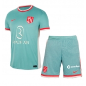 Atletico Madrid Uit tenue voor kinderen 2024-25 Korte Mouwen (+ broek)