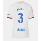 Barcelona Alejandro Balde #3 Uit tenue voor Dames 2023-24 Korte Mouwen