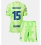 Barcelona Andreas Christensen #15 Derde tenue voor kinderen 2024-25 Korte Mouwen (+ broek)