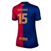 Barcelona Andreas Christensen #15 Thuis tenue voor Dames 2024-25 Korte Mouwen