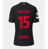 Barcelona Andreas Christensen #15 Uit tenue 2024-25 Korte Mouwen