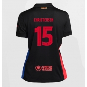 Barcelona Andreas Christensen #15 Uit tenue voor Dames 2024-25 Korte Mouwen