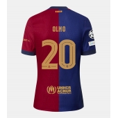 Barcelona Dani Olmo #20 Thuis tenue 2024-25 Korte Mouwen