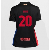 Barcelona Dani Olmo #20 Uit tenue voor Dames 2024-25 Korte Mouwen