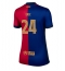 Barcelona Eric Garcia #24 Thuis tenue voor Dames 2024-25 Korte Mouwen