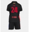 Barcelona Eric Garcia #24 Uit tenue voor kinderen 2024-25 Korte Mouwen (+ broek)