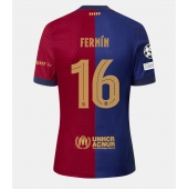 Barcelona Fermin Lopez #16 Thuis tenue 2024-25 Korte Mouwen