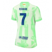 Barcelona Ferran Torres #7 Derde tenue voor Dames 2024-25 Korte Mouwen