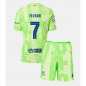 Barcelona Ferran Torres #7 Derde tenue voor kinderen 2024-25 Korte Mouwen (+ broek)