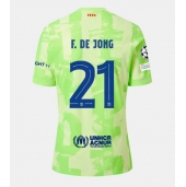 Barcelona Frenkie de Jong #21 Derde tenue 2024-25 Korte Mouwen