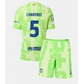 Barcelona Inigo Martinez #5 Derde tenue voor kinderen 2024-25 Korte Mouwen (+ broek)