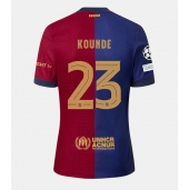 Barcelona Jules Kounde #23 Thuis tenue 2024-25 Korte Mouwen