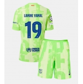 Barcelona Lamine Yamal #19 Derde tenue voor kinderen 2024-25 Korte Mouwen (+ broek)