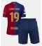 Barcelona Lamine Yamal #19 Thuis tenue voor kinderen 2024-25 Korte Mouwen (+ broek)