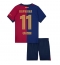 Barcelona Raphinha Belloli #11 Thuis tenue voor kinderen 2024-25 Korte Mouwen (+ broek)