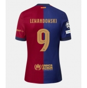 Barcelona Robert Lewandowski #9 Thuis tenue 2024-25 Korte Mouwen