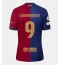 Barcelona Robert Lewandowski #9 Thuis tenue 2024-25 Korte Mouwen