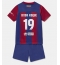 Barcelona Vitor Roque #19 Thuis tenue voor kinderen 2023-24 Korte Mouwen (+ broek)