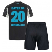 Bayer Leverkusen Alejandro Grimaldo #20 Derde tenue voor kinderen 2024-25 Korte Mouwen (+ broek)