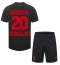 Bayer Leverkusen Alejandro Grimaldo #20 Thuis tenue voor kinderen 2023-24 Korte Mouwen (+ broek)