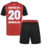 Bayer Leverkusen Alejandro Grimaldo #20 Thuis tenue voor kinderen 2024-25 Korte Mouwen (+ broek)