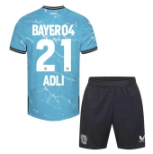 Bayer Leverkusen Amine Adli #21 Derde tenue voor kinderen 2023-24 Korte Mouwen (+ broek)