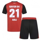 Bayer Leverkusen Amine Adli #21 Thuis tenue voor kinderen 2024-25 Korte Mouwen (+ broek)