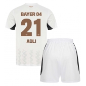 Bayer Leverkusen Amine Adli #21 Uit tenue voor kinderen 2024-25 Korte Mouwen (+ broek)