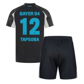 Bayer Leverkusen Edmond Tapsoba #12 Derde tenue voor kinderen 2024-25 Korte Mouwen (+ broek)