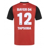 Bayer Leverkusen Edmond Tapsoba #12 Thuis tenue 2024-25 Korte Mouwen