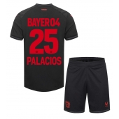 Bayer Leverkusen Exequiel Palacios #25 Thuis tenue voor kinderen 2023-24 Korte Mouwen (+ broek)