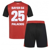 Bayer Leverkusen Exequiel Palacios #25 Thuis tenue voor kinderen 2024-25 Korte Mouwen (+ broek)