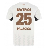 Bayer Leverkusen Exequiel Palacios #25 Uit tenue 2024-25 Korte Mouwen