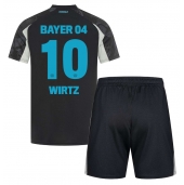 Bayer Leverkusen Florian Wirtz #10 Derde tenue voor kinderen 2024-25 Korte Mouwen (+ broek)