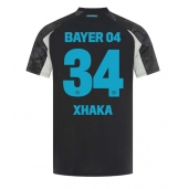 Bayer Leverkusen Granit Xhaka #34 Derde tenue 2024-25 Korte Mouwen