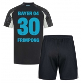 Bayer Leverkusen Jeremie Frimpong #30 Derde tenue voor kinderen 2024-25 Korte Mouwen (+ broek)