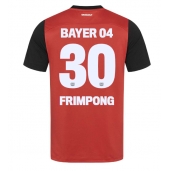 Bayer Leverkusen Jeremie Frimpong #30 Thuis tenue 2024-25 Korte Mouwen