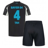 Bayer Leverkusen Jonathan Tah #4 Derde tenue voor kinderen 2024-25 Korte Mouwen (+ broek)