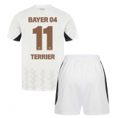 Bayer Leverkusen Martin Terrier #11 Uit tenue voor kinderen 2024-25 Korte Mouwen (+ broek)