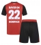 Bayer Leverkusen Victor Boniface #22 Thuis tenue voor kinderen 2024-25 Korte Mouwen (+ broek)