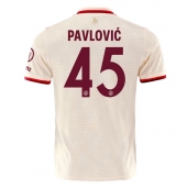 Bayern Munich Aleksandar Pavlovic #45 Derde tenue 2024-25 Korte Mouwen