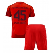 Bayern Munich Aleksandar Pavlovic #45 Thuis tenue voor kinderen 2024-25 Korte Mouwen (+ broek)