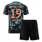 Bayern Munich Alphonso Davies #19 Uit tenue voor kinderen 2024-25 Korte Mouwen (+ broek)