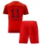 Bayern Munich Kingsley Coman #11 Thuis tenue voor kinderen 2024-25 Korte Mouwen (+ broek)