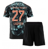 Bayern Munich Konrad Laimer #27 Uit tenue voor kinderen 2024-25 Korte Mouwen (+ broek)