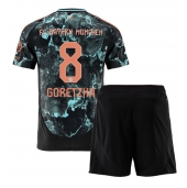 Bayern Munich Leon Goretzka #8 Uit tenue voor kinderen 2024-25 Korte Mouwen (+ broek)