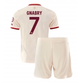 Bayern Munich Serge Gnabry #7 Derde tenue voor kinderen 2024-25 Korte Mouwen (+ broek)