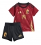 België Johan Bakayoko #19 Thuis tenue voor kinderen EK 2024 Korte Mouwen (+ broek)