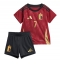 België Kevin De Bruyne #7 Thuis tenue voor kinderen EK 2024 Korte Mouwen (+ broek)